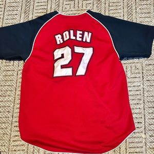 TRUE FAN Cardinal’s #27 Rolen MLB Jersey Size XL